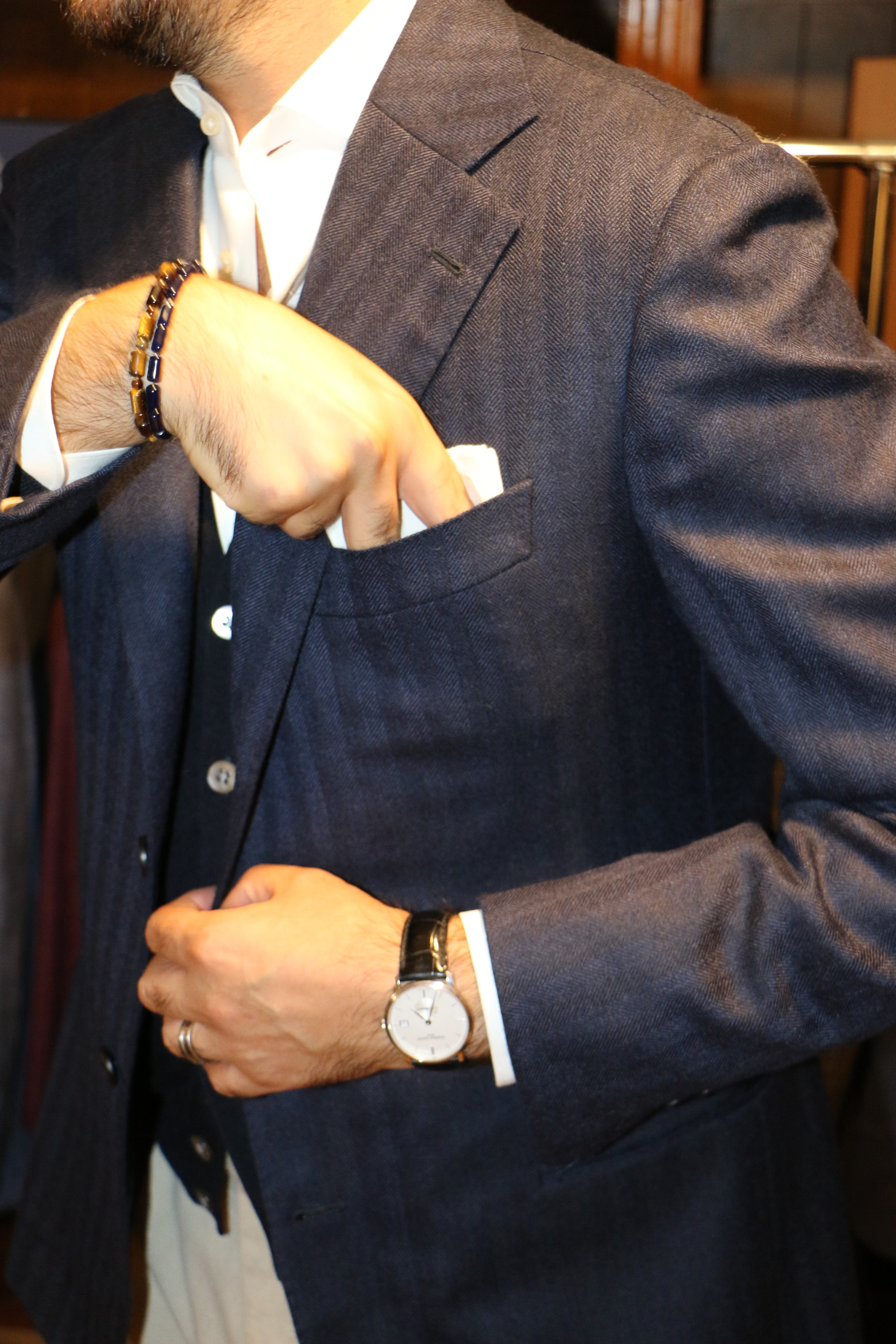 Caccioppoli Shadow Stripe Jacket